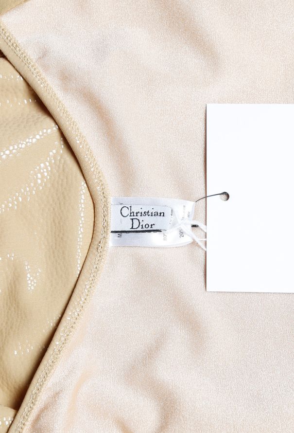 Dior Early 2000s Logo Buckle Swimsuit - 4