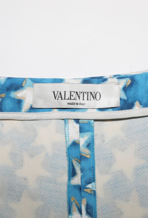 Valentino 2016 Crêpe Star Print Shorts - 5