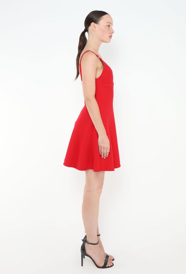 Miu Miu Fluted Crêpe Dress - 3