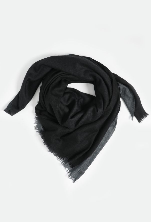 Hermès Margiela 2001 Bicolor Cashmere Shawl - 3