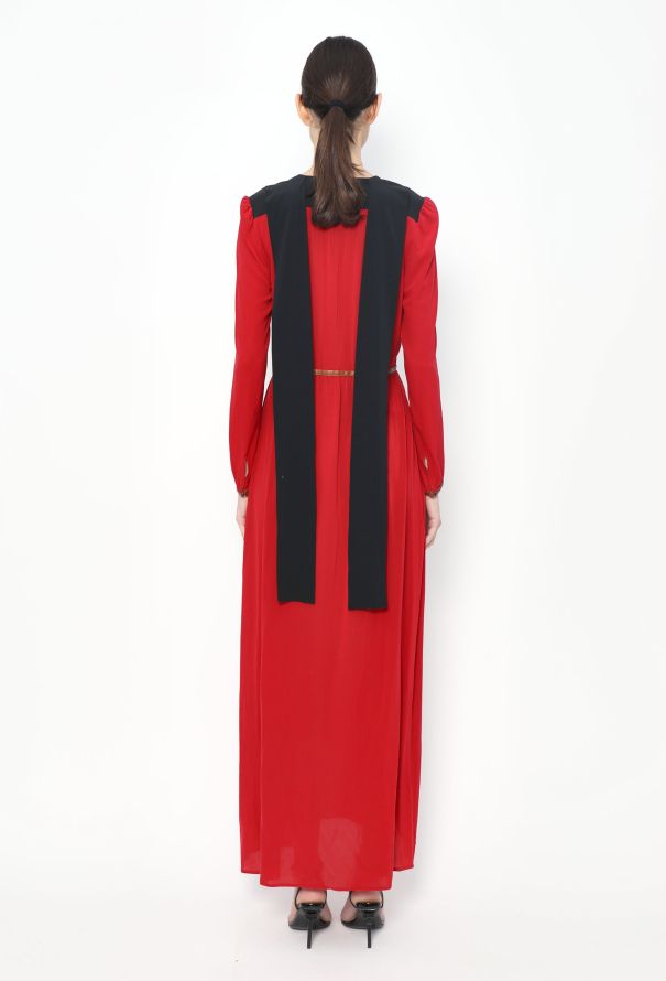 Prada 2014 Silk Lavallière Dress - 5