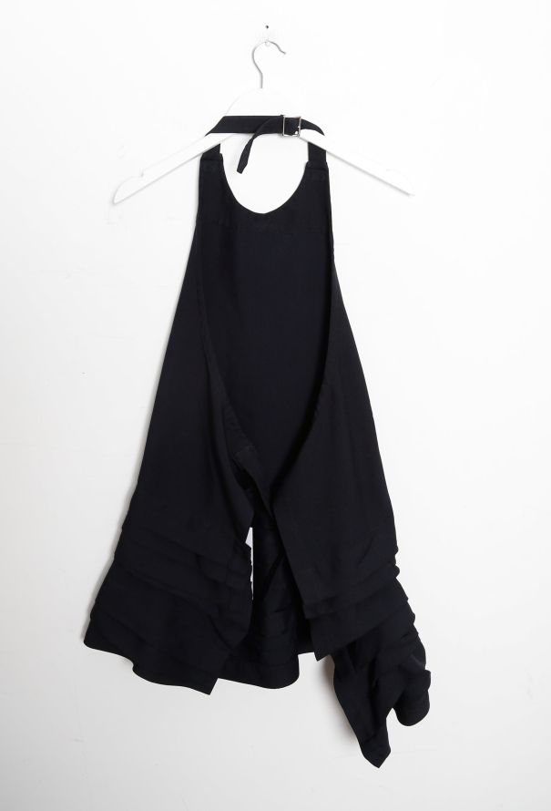 Comme des Garçons Asymmetrical Tulip Twill Apron - 7