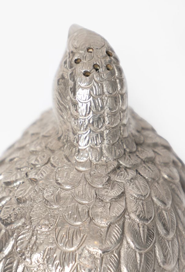 Gucci Quail Salt & Pepper Shaker, 1970s - 6