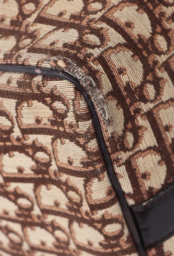 Dior '70s Oblique Boston Bag - 8