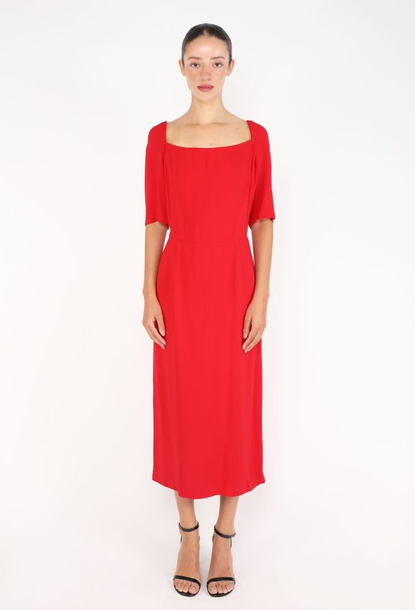 Valentino Crêpe Empire Dress Ensemble - 2