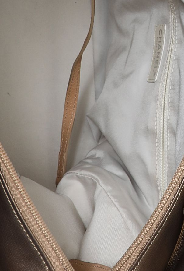 Chanel Rose Gold Paris-Biarritz Tote Bag - 11