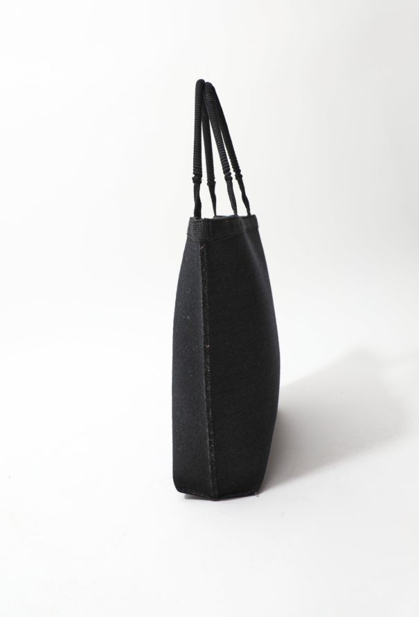 Saint Laurent Vintage Felt Tote Bag - 3