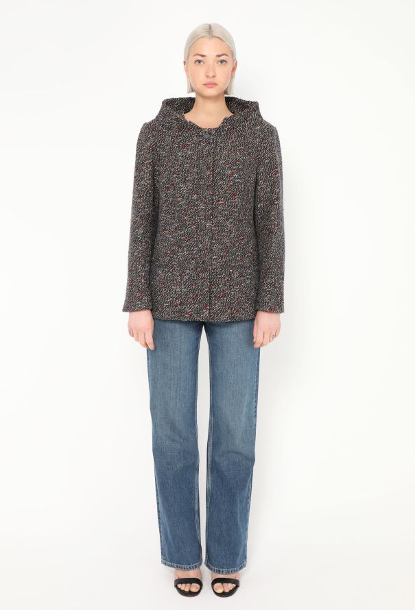 Chanel 2012 Boat Neck Tweed Jacket - 2