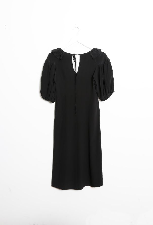 Prada Ruffled Flared Dress - 8