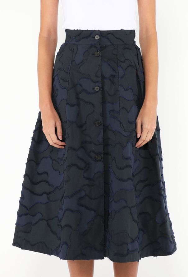 Dior Pre-Fall 2020 Camouflage Midi Skirt - 4