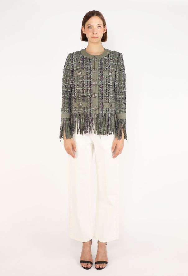 Chanel Lesage Tweed Fringe Jacket, Resort 2017 - 2