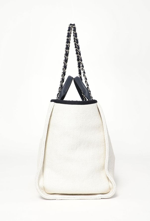 Chanel Canvas Medium Deauville Tote Bag - 5