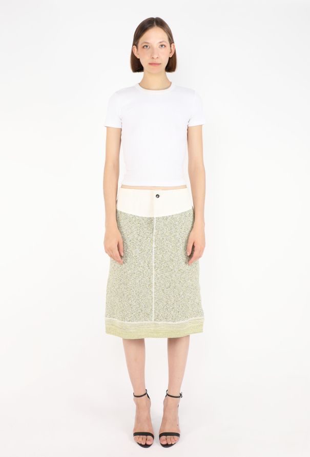 Bottega Veneta Bouclé Knit Skirt, S/S 2024 - 1