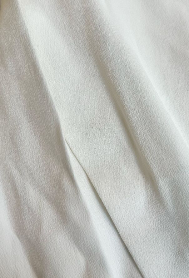 Chloé 2010 Pleated Crêpe Blouse - 7