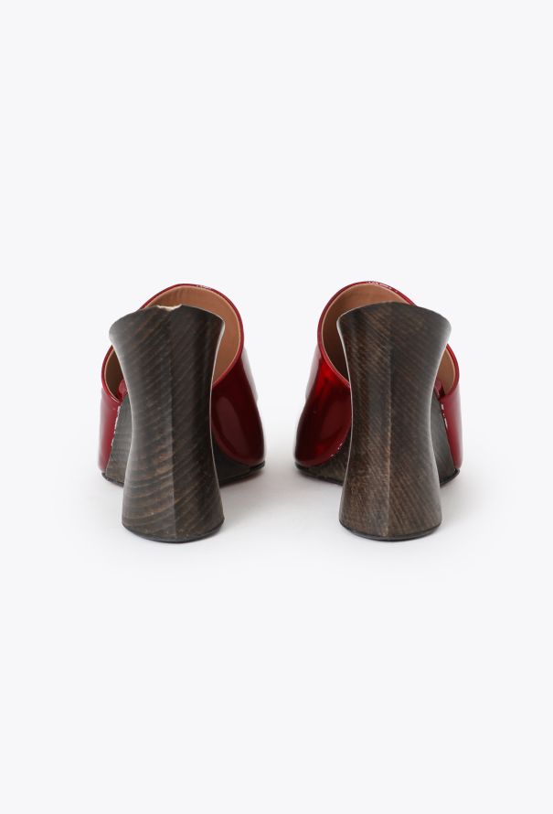 Alaïa S/S 2022 Carved Wooden Mules - 5