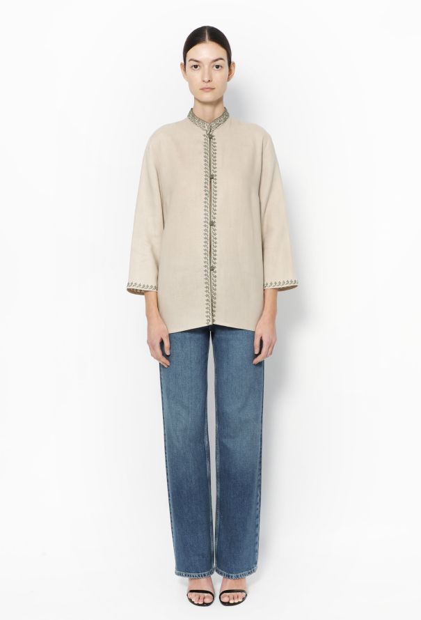 World Treasures Authentic Moroccan Linen Tunic - 3