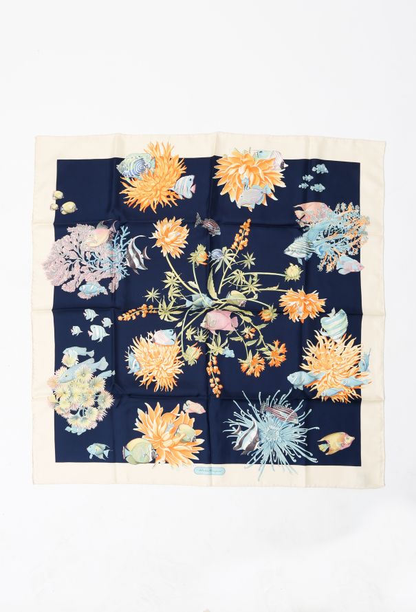 ReSee Atelier Handmade '90s Sea Print Turban - 3