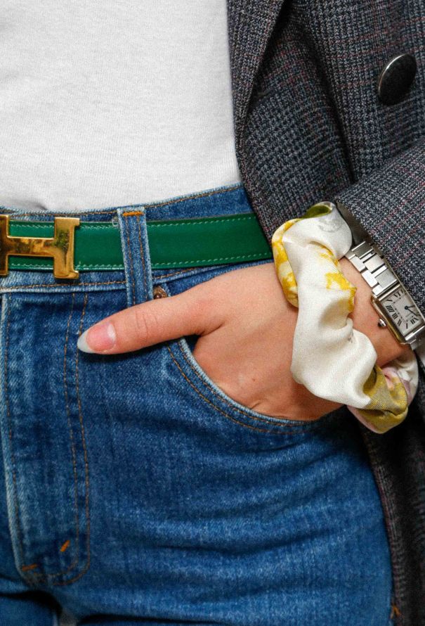 ReSee Atelier Handmade '90s Floral Print Scrunchie - 2