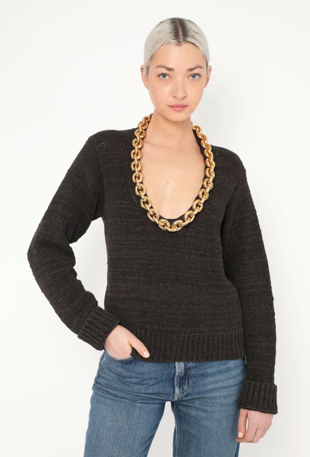 Bottega Veneta F/W 2019 Chainlink Knit Sweater - 3