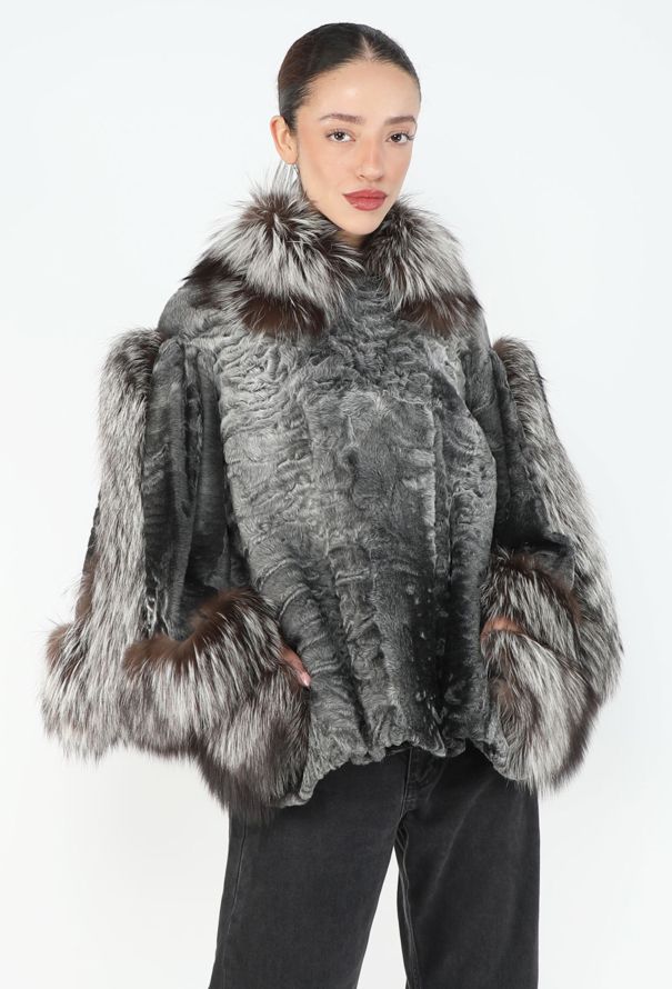 Dior RARE F/W 2007 Astrakhan Fox Fur Jacket - 3