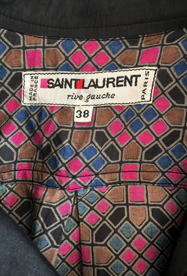 Saint Laurent 70s Mosaic Tunic - 3