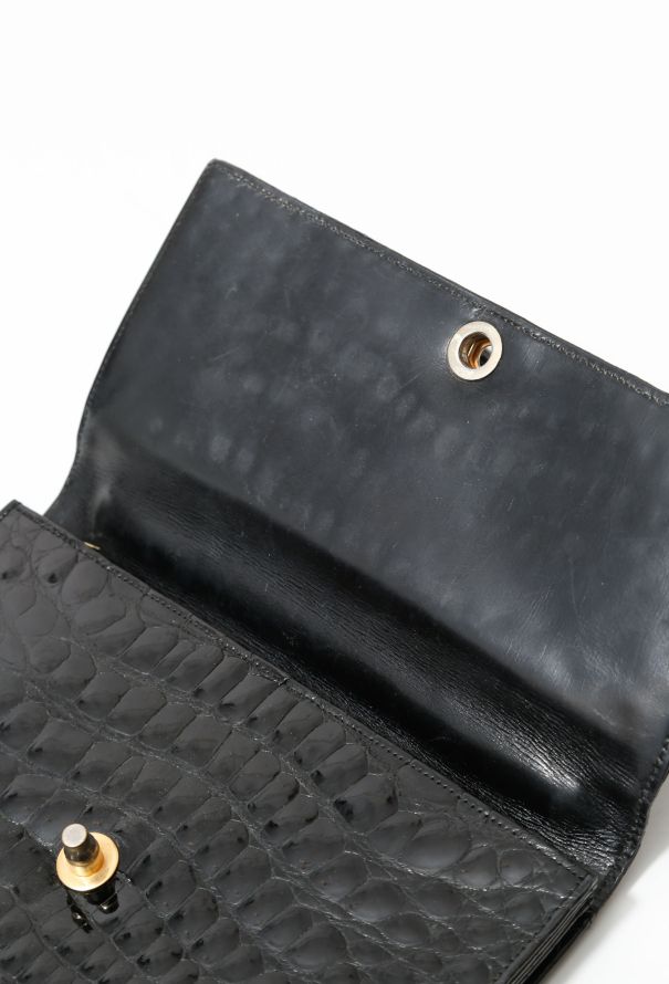 '60s Crocodile Piano Bag - 14