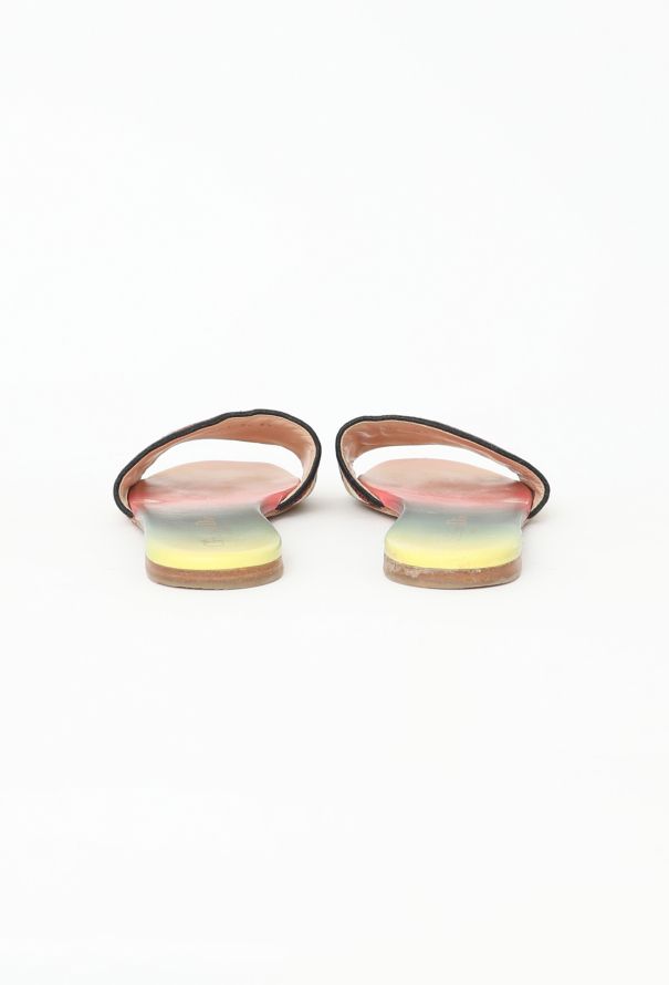 Christian Dior Embroidered Dway Slides - 5