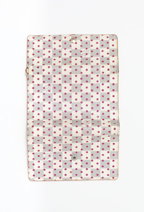 Louis Vuitton Dotted 'Damier Azur' Wallet - 5