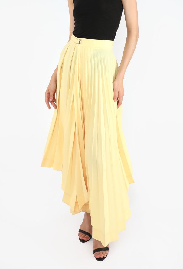 Céline Asymmetrical Pleated Skirt, S/S 2018 - 4