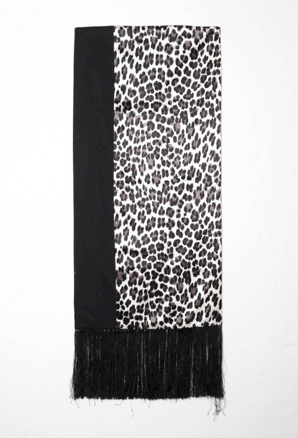 Givenchy Vintage Leopard Print Scarf - 3