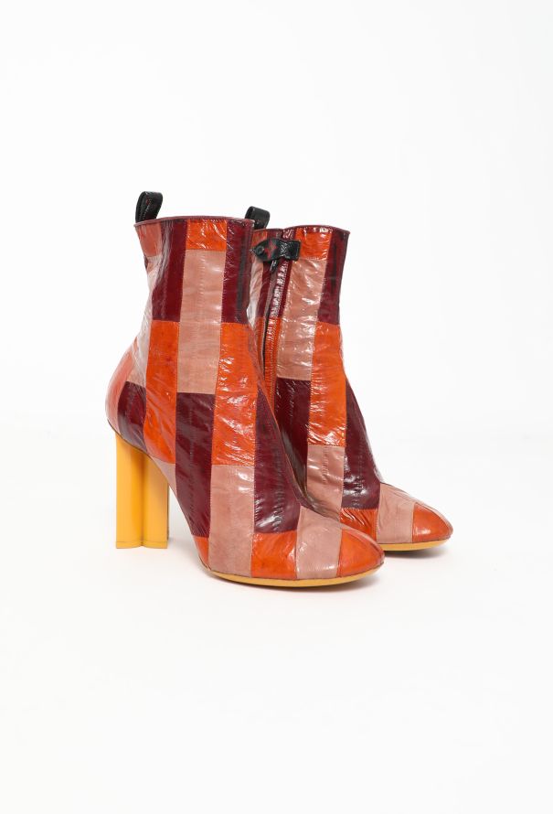 Louis Vuitton S/S 2015 'Swinging' Patchwork Boots - 3