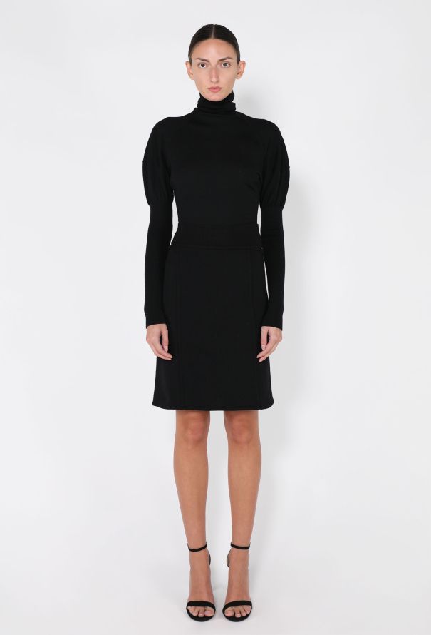 Alaïa Puff-Sleeve Bodysuit Ensemble, F/W 1989 - 1