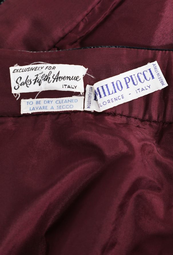 Emilio Pucci Velvet Romper & Skirt Ensemble, 1970s - 9