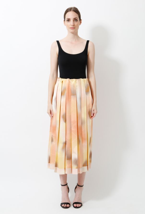 Céline S/S 2018 Abstract Floral Skirt - 2