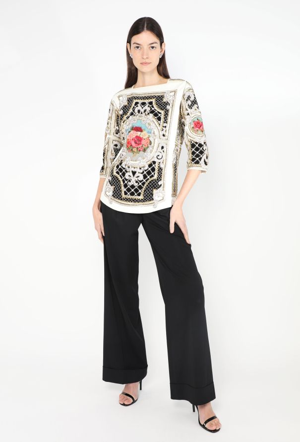 Balmain EXQUISITE F/W 2012 Adorned Leather Top - 6