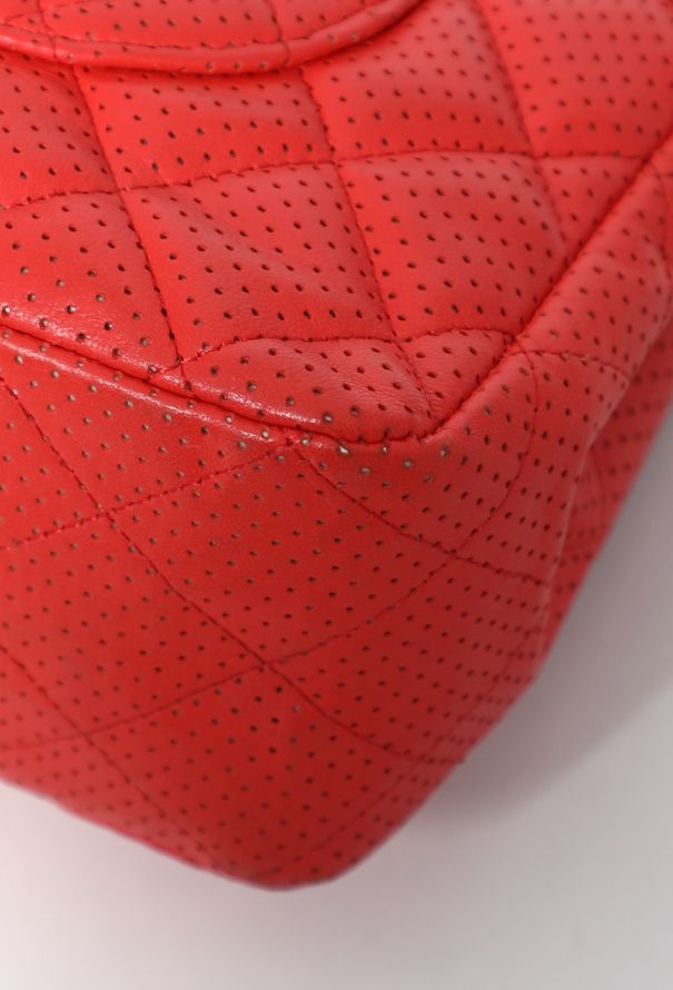 Chanel Perforated Jumbo Timeless Flap Bag - 10