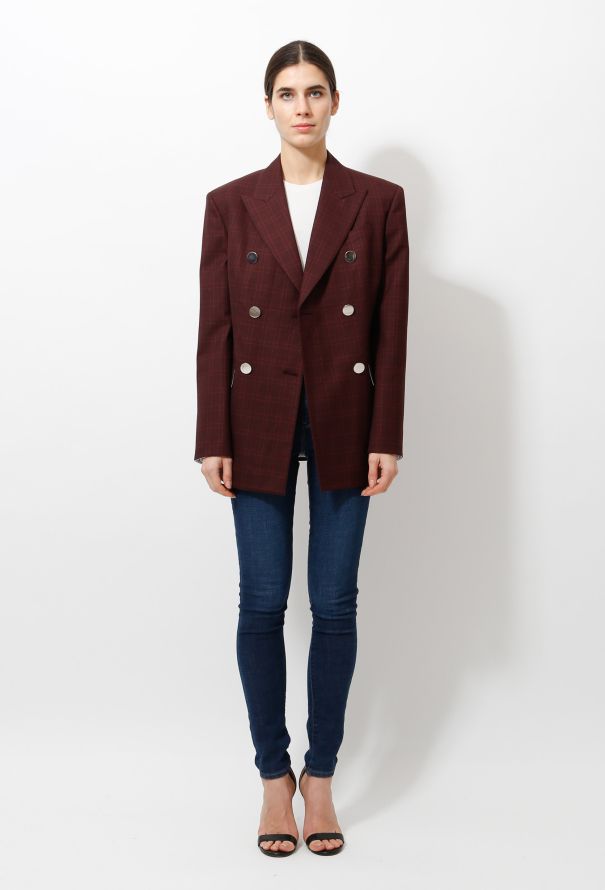 Calvin Klein Pre-Fall 2018 Checkered Blazer - 1