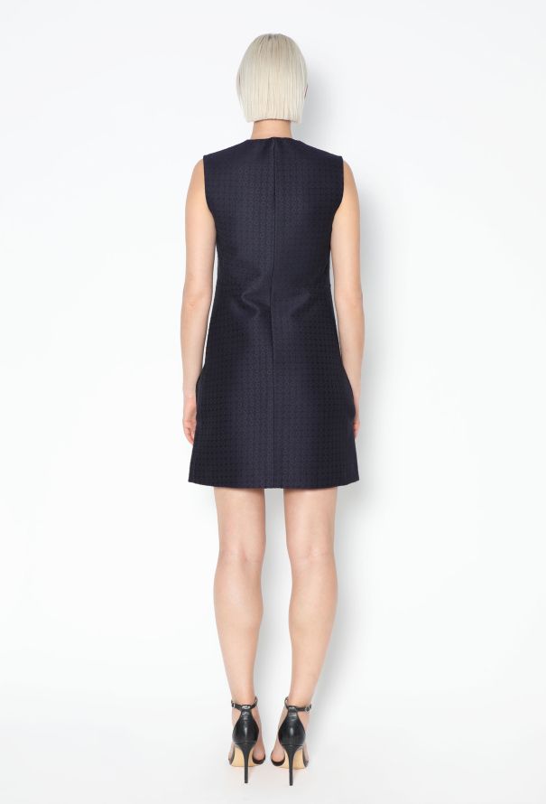 Céline Classic Textured A-line Dress - 4