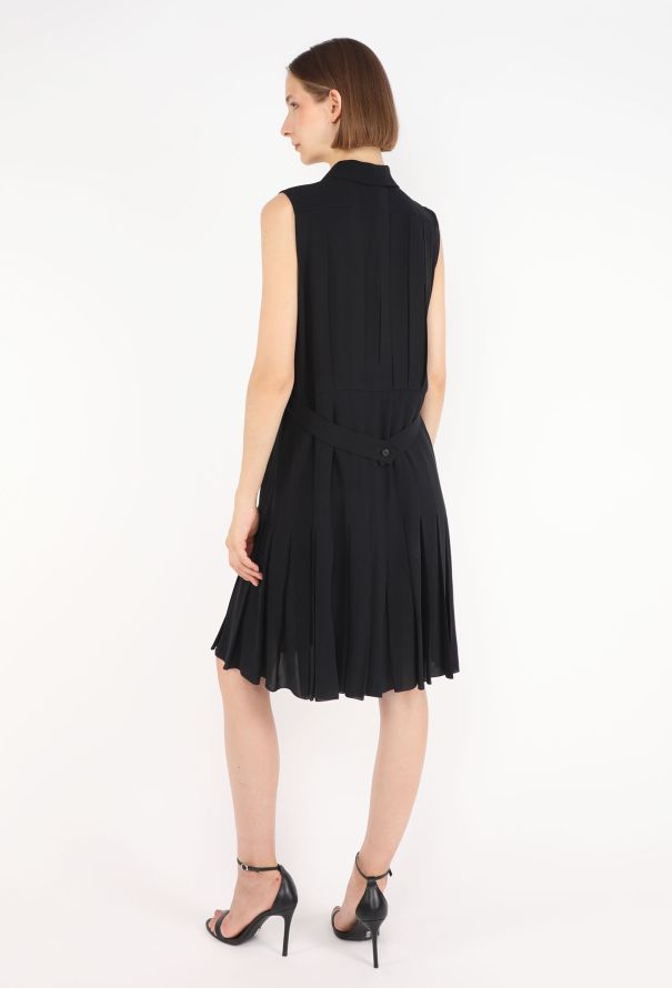 Chanel Pleated Silk Dress, S/S 2007 - 5