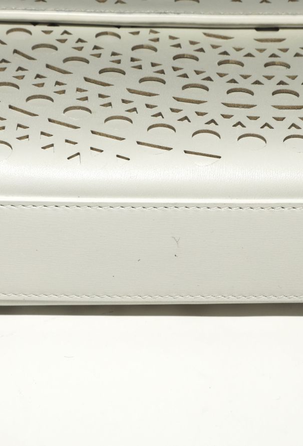 Alaïa Laser Cut Vienne Clutch - 14