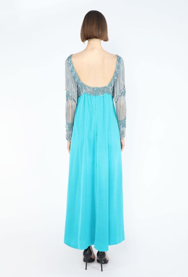 Azzaro COLLECTOR 1971 Chainmail  Gown - 7