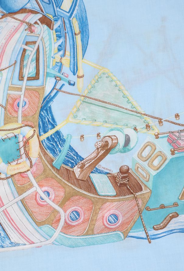 Hermès 'Bord-à-Bord' Cotton 90cm Carré, 2025 - 6