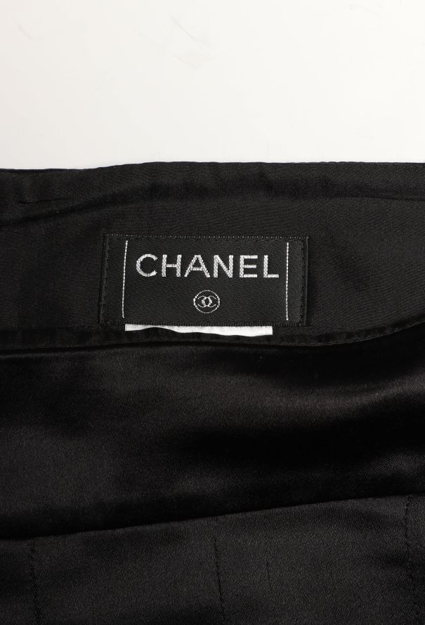 Chanel 2005 Pleated Charmeuse Skirt - 5