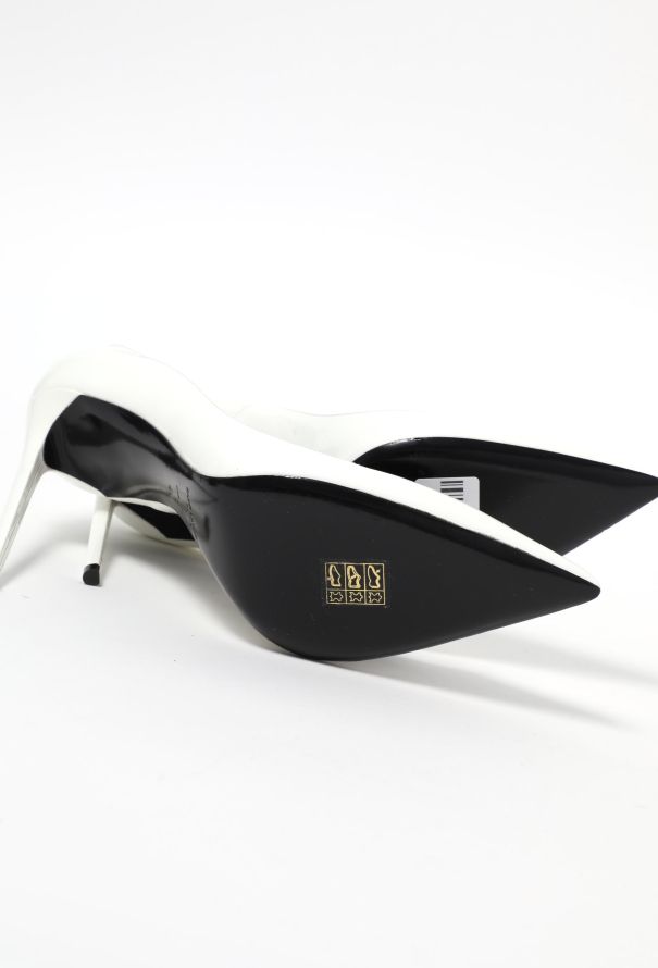 Saint Laurent Patent Zoé Stilettos - 6