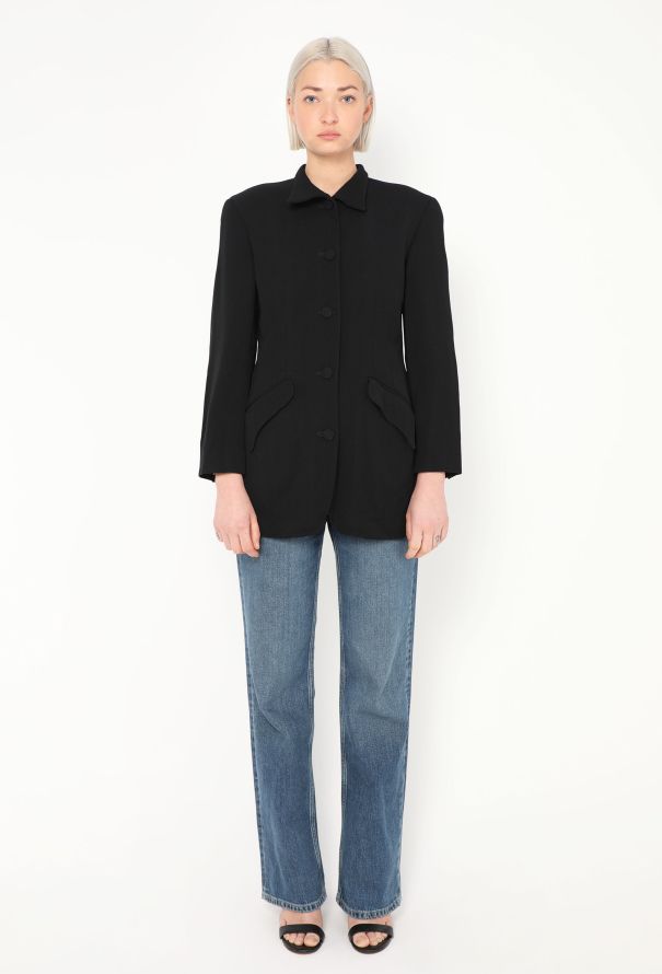 Romeo Gigli '90s Tailored Twill Blazer - 4