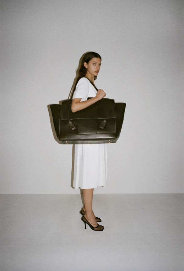 Bottega Veneta Belted Linen Dress, Pre-Fall 2019 - 2