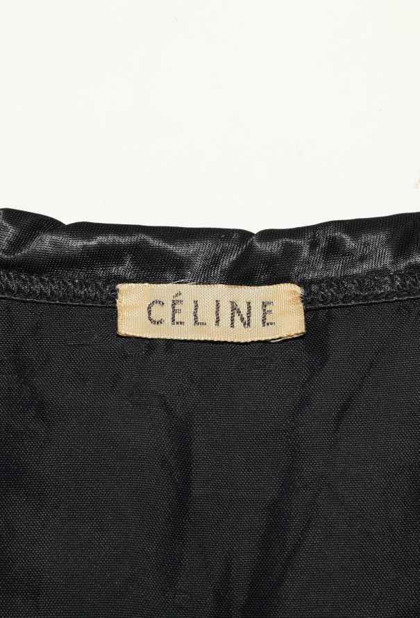Céline 2010 Zippered Satin Top - 4