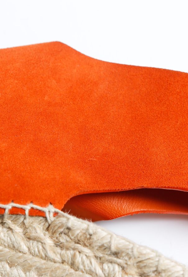 Céline Suede Espadrille Wedges - 8