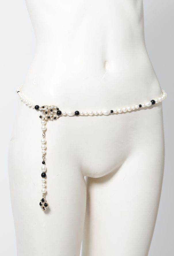 Chanel 2008 Pearl "CC" Belt - 2