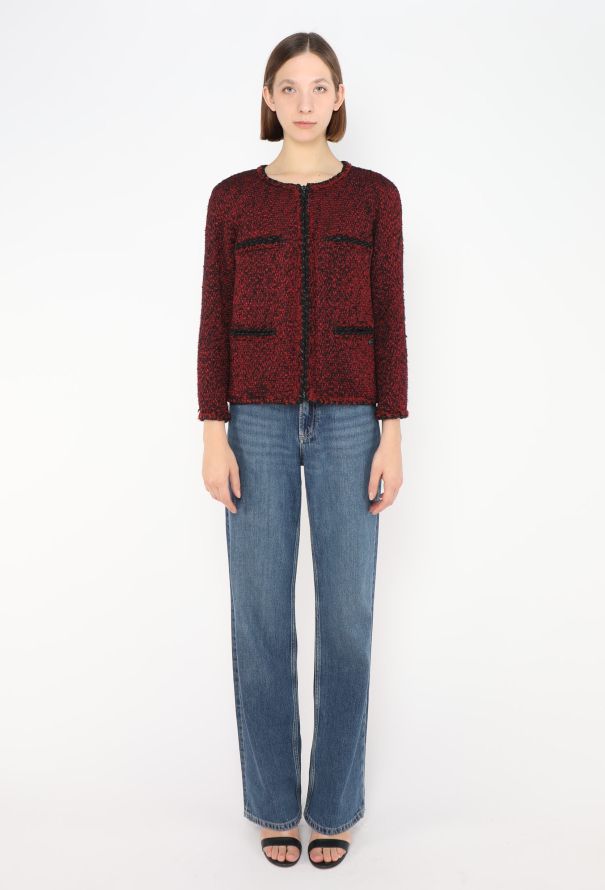 Chanel Braided Trim Tweed Jacket - 2